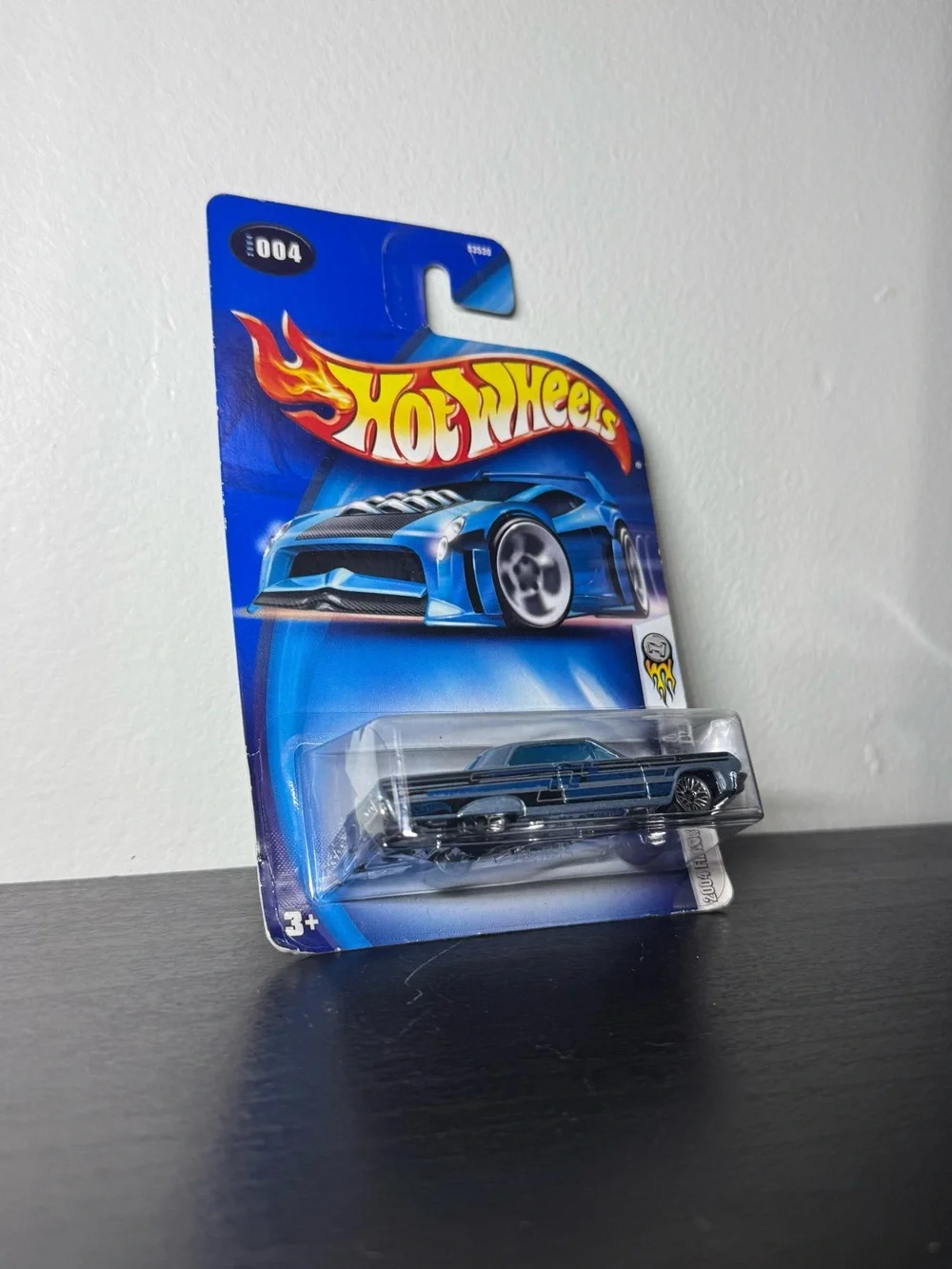 Hot Wheels Light Blue 1964 Chevy Impala #004 2004 First Editions B3530